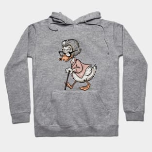 Funny old duck Hoodie